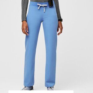 Figs Ceil Blue Livingston Basic Scrub Pants L - Petite